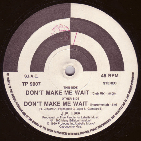 Don't Make Me Wait