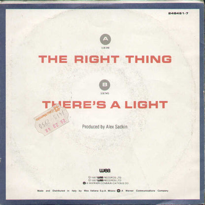The Right Thing / There's A Light
