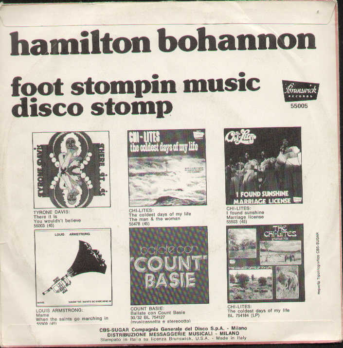 Foot Stompin Music / Disco Stomp