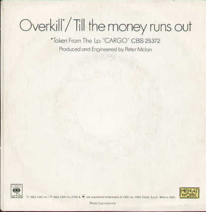 Overkill / Till The Money Runs Out