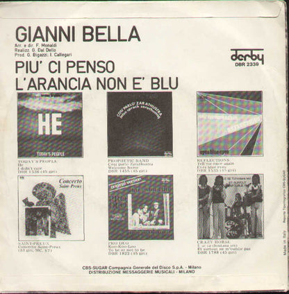 Più Ci Penso / L'arancia Non È Blu