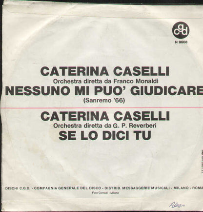 Nessuno Mi Può Giudicare / Se Lo Dici Tu