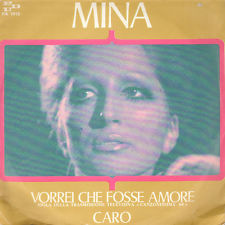 Vorrei Che Fosse Amore / Caro