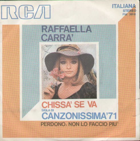 Chissà Se Va / Perdono Non Lo Faccio Piu'