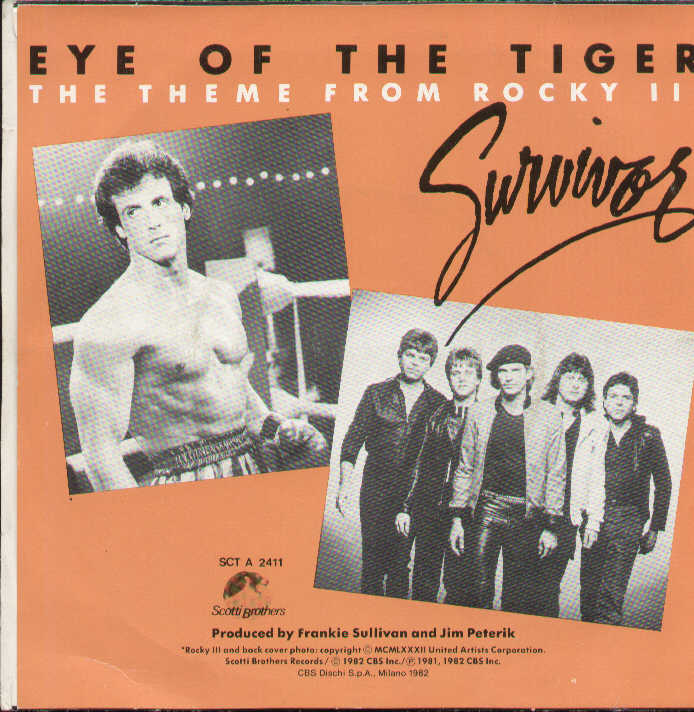 Eye Of The Tiger / Take You On A Saturday