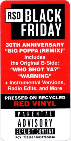 Big Poppa Remix RSD