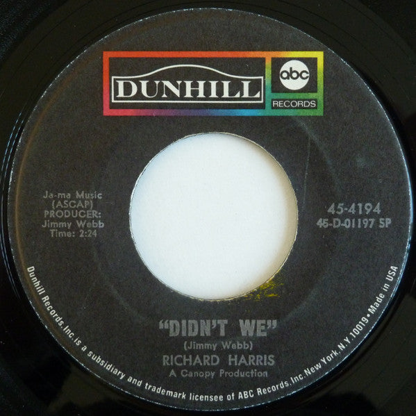 Didn't We / Paper Chase