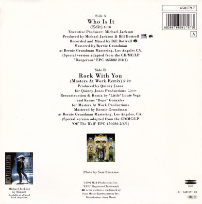 Who Is It / Rock With You Limited Edition