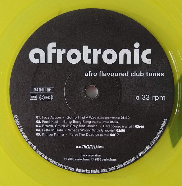 Afrotronic Afro Flavoured Club Tunes