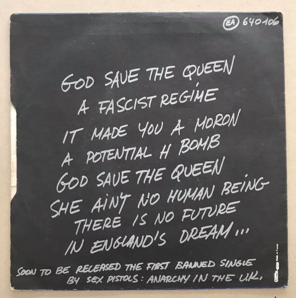 God Save The Queen / 	Did You No Wrong