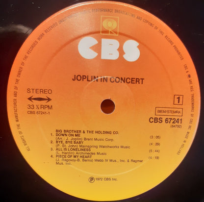 Joplin In Concert