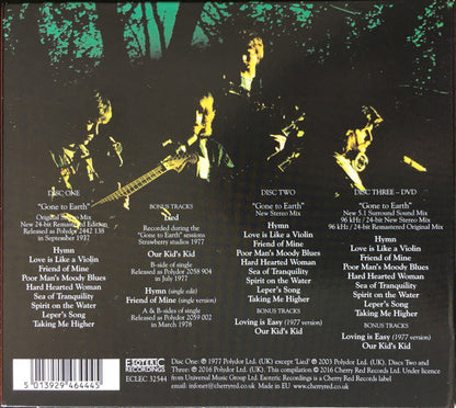 Gone To Earth Deluxe Edition 2cd+dvd