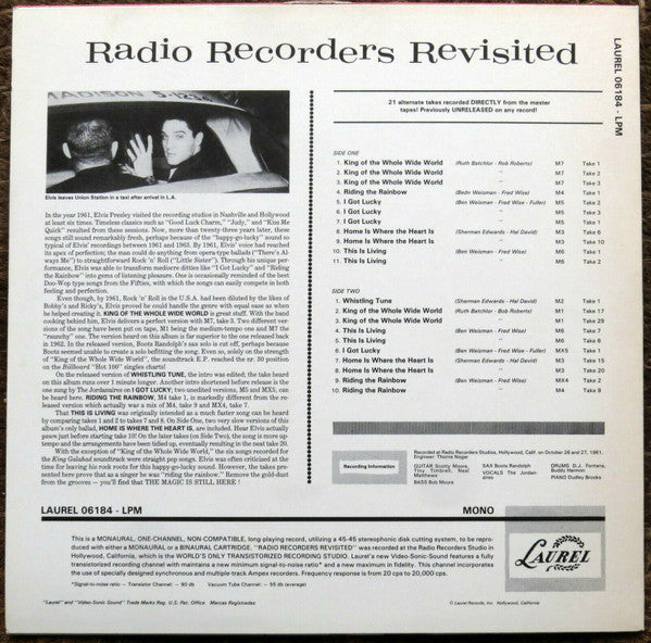 Radio Recorders Revisited