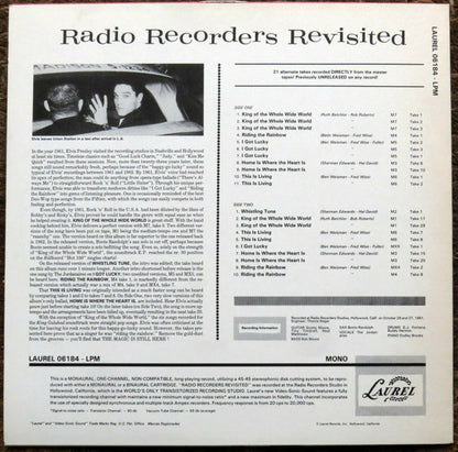 Radio Recorders Revisited