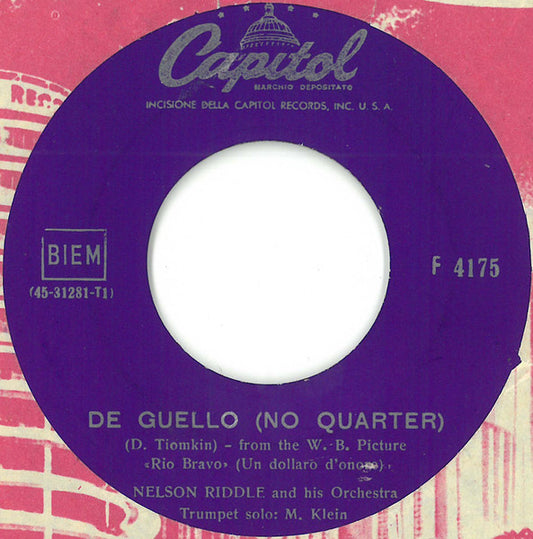 De Guello No Quarter / Blue Safari