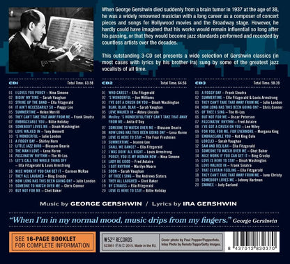 Jazz Vocalists Sing George Gershwin