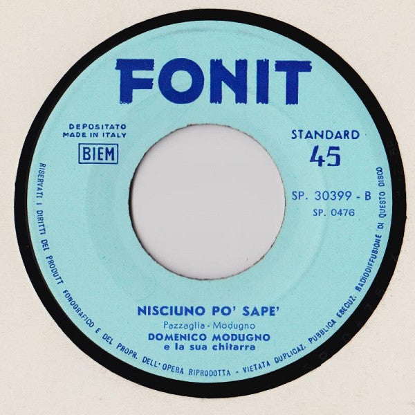 Io / Nisciuno Po' Sape'