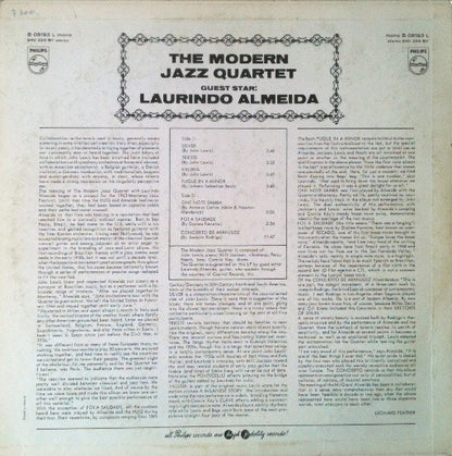 The Modern Jazz Quartet Guest Star Laurindo Almeida