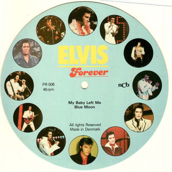 My Baby Left Me / Blue Moon Picture Disc