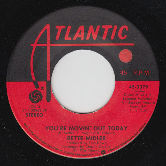 You're Movin' Out Today / Let Me Just Follow Behind