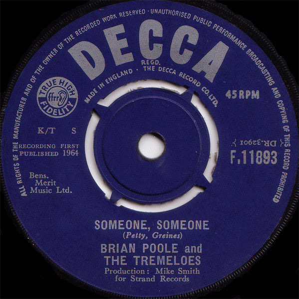 Someone Someone / Till The End Of Time