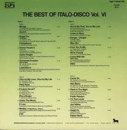 The Best Of Italo Disco Vol. 6