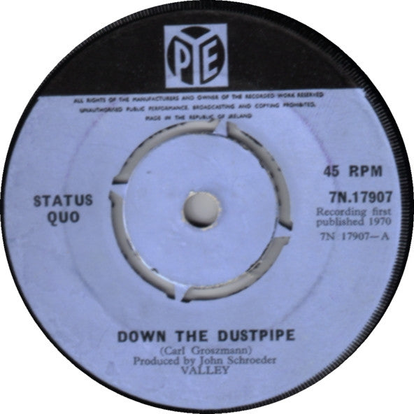 Down The Dustpipe / Face Without A Soul
