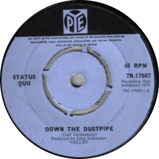 Down The Dustpipe / Face Without A Soul