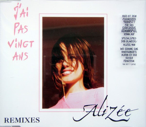J'Ai Pas Vingt Ans Remixes