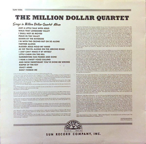 The Million Dollar Quartet