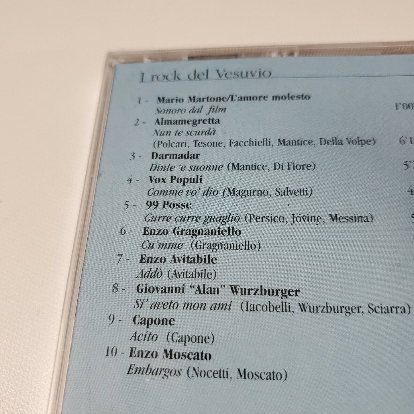 Il canto di Napoli - I rock del Vesuvio