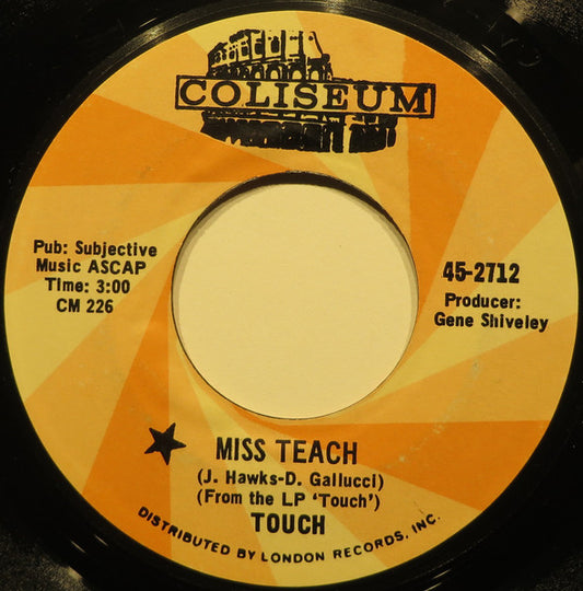 Miss Teach /	We Feel Fine
