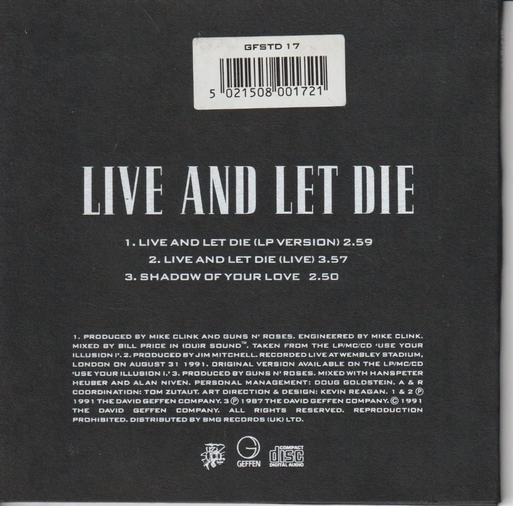 Live And Let Die