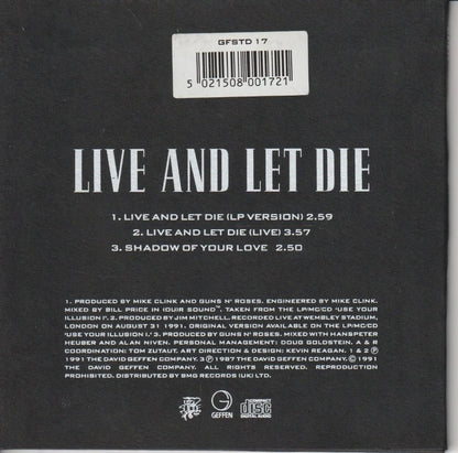Live And Let Die