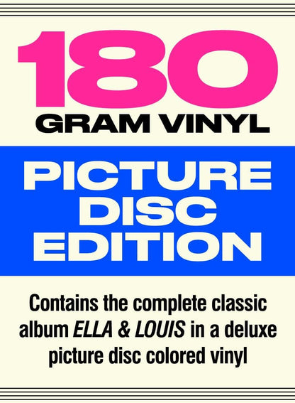 Ella & Louis Picture Disc