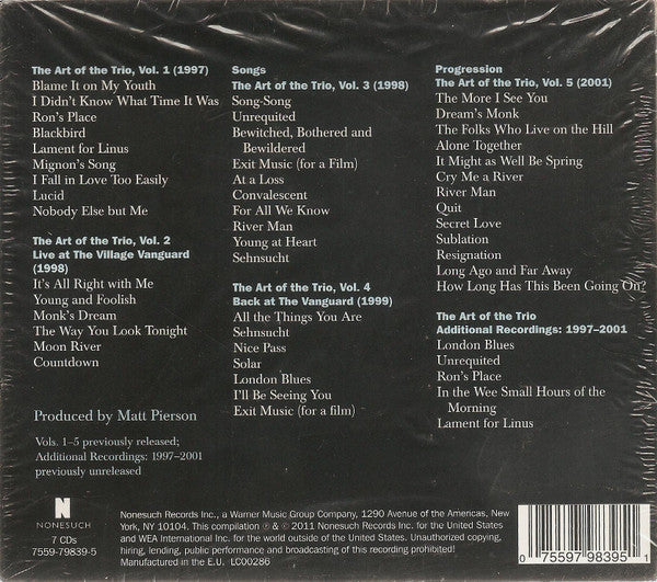 The Art Of The Trio Recordings 1996-2001