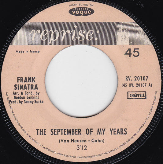 The September Of My Years / That's Life