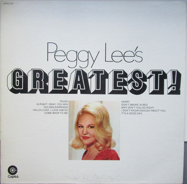 Peggy Lee's Greatest