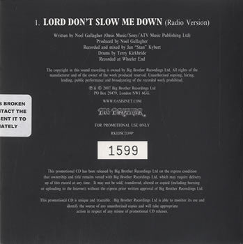 Lord Don't Slow Me Down
