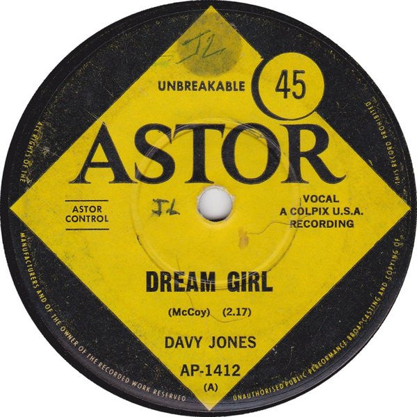 Dream Girl /	Maybe It's Because I'm A Londoner