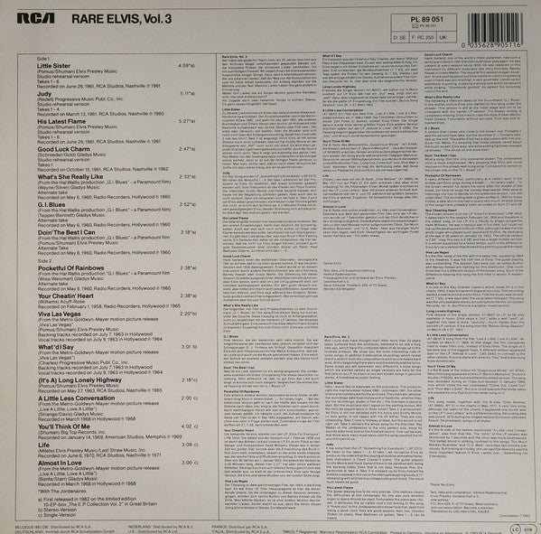 Rare Elvis Vol. 3