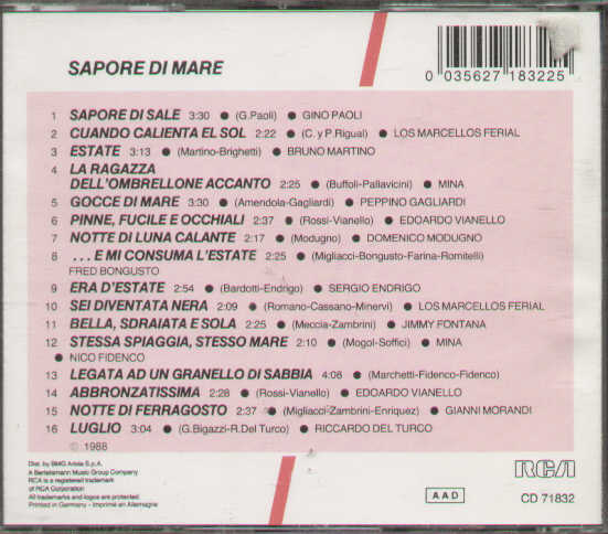 Sapore Di Mare