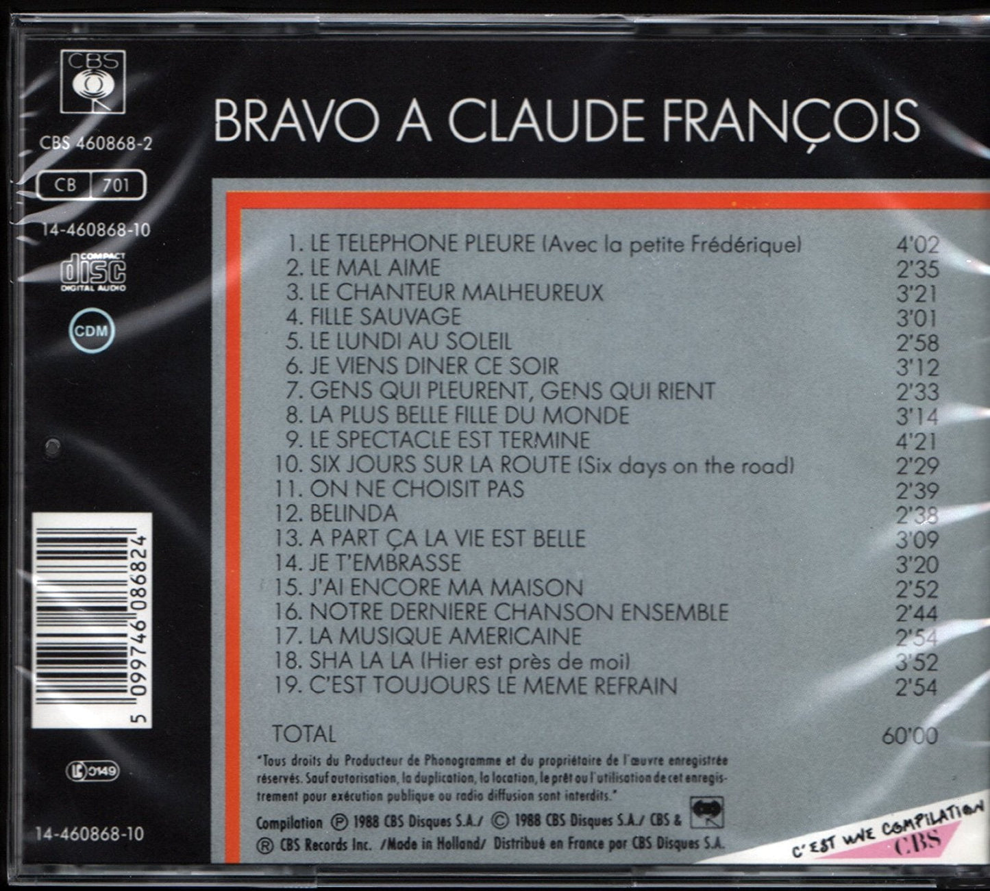 19 Titres Originaux