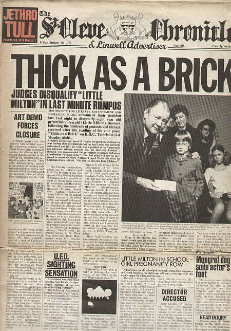 Thick As A Brick