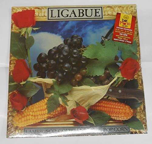 Lambrusco Coltelli Rose & Pop Corn Bar Mario Original Lmt.Ed