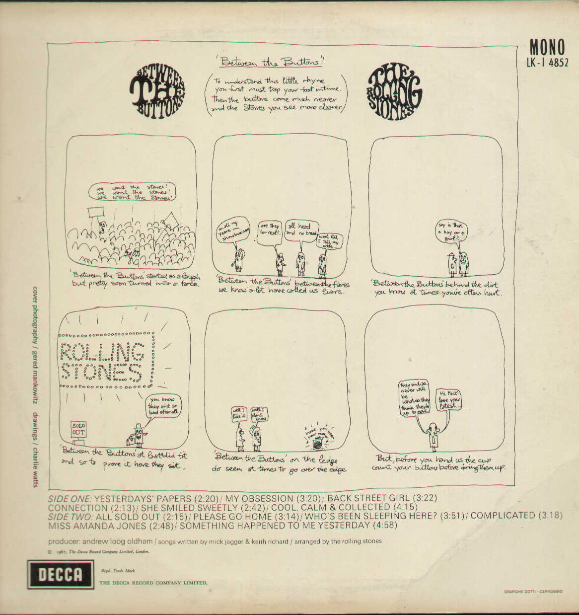 Between The Buttons