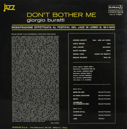 Don't Bother Me