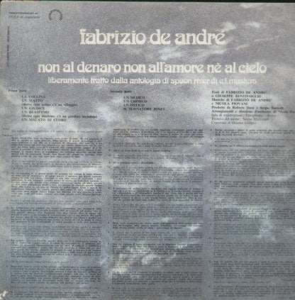 Non Al Denaro Non All'amore Nè Al Cielo