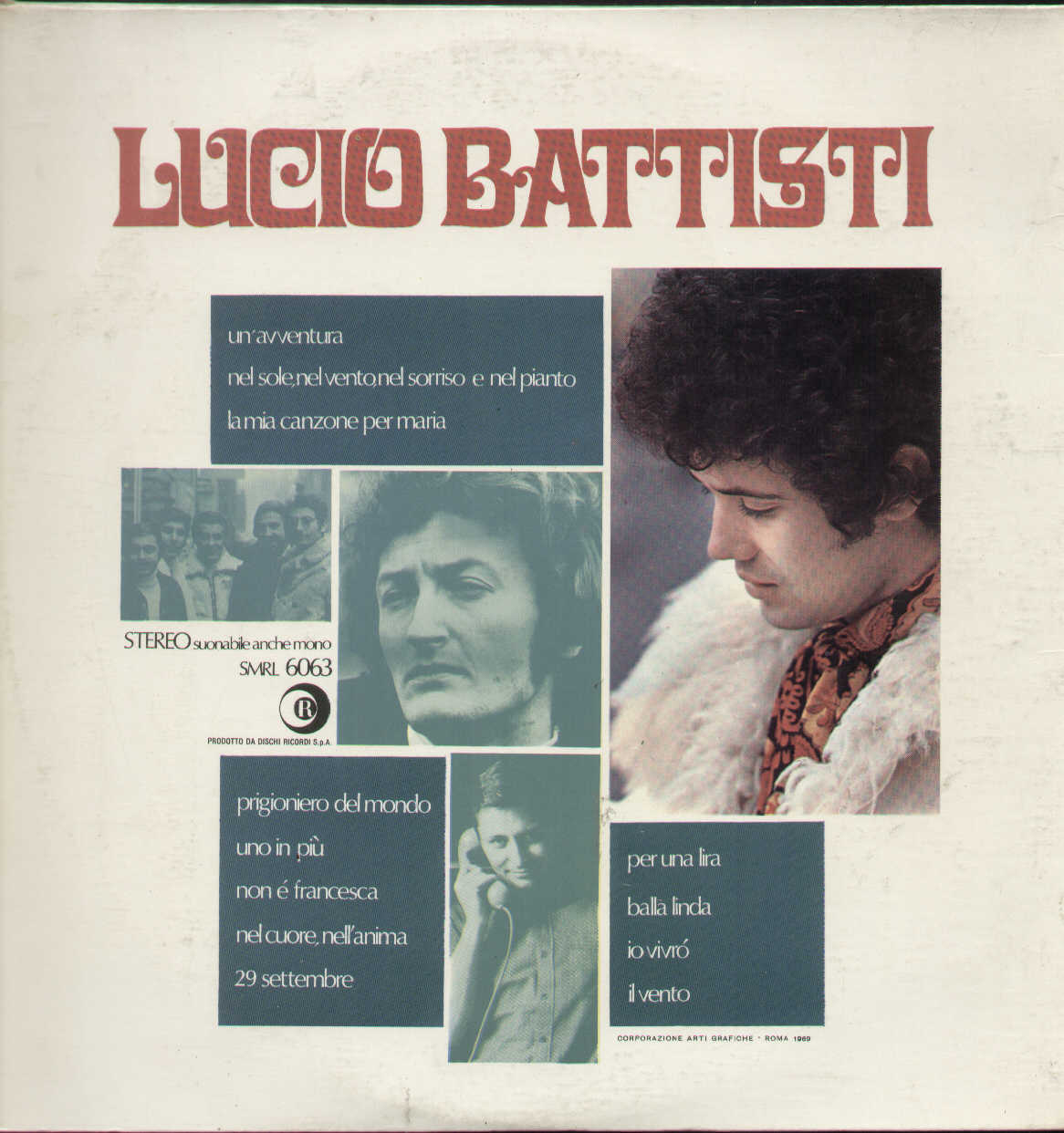 Lucio Battisti Smrl6063