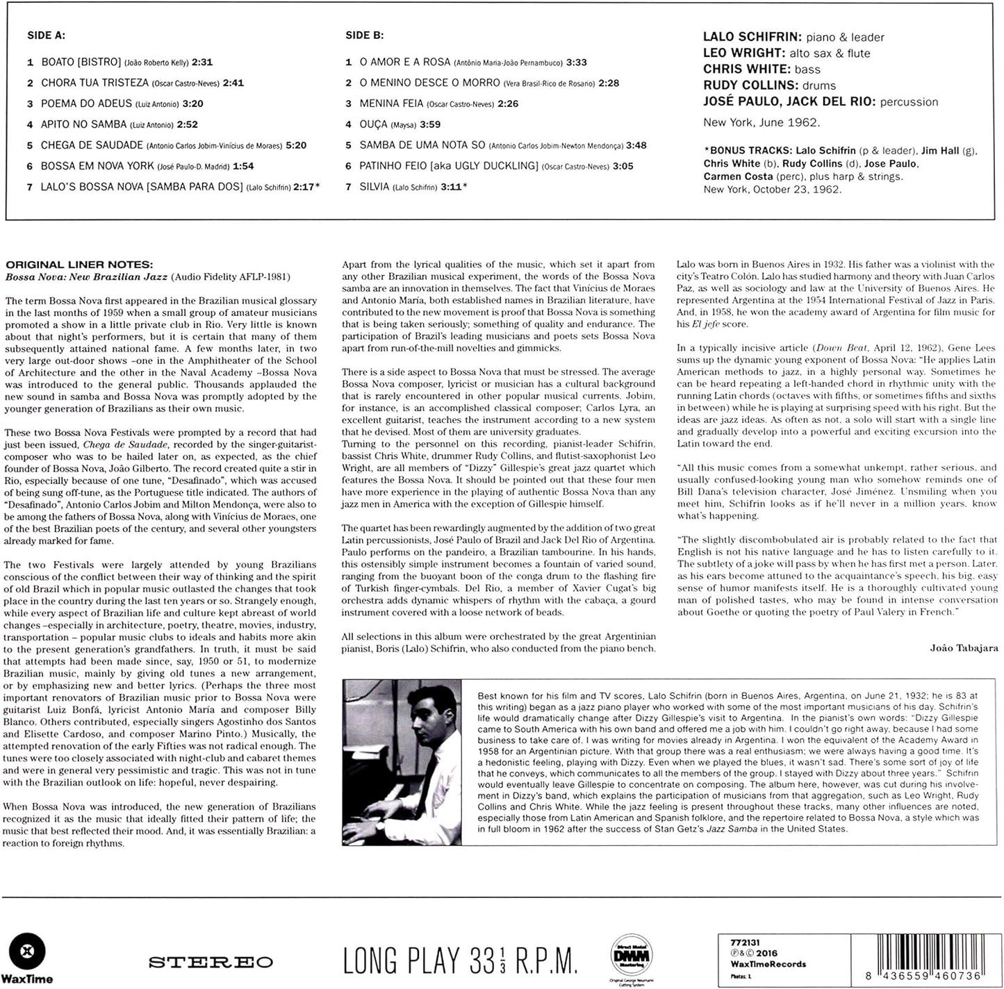Bossa Nova New Brazilian Jazz Limited Edition